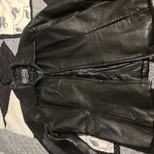 Classic Black Leather Jacket